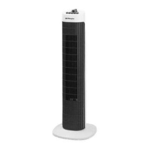 Ventilatore a Torre Oscillante Orbegozo TW-0730 - 3 Velocità - Potente Flusso d'Aria - Pratico e Funzionale - Colore Bianco/Nero