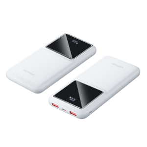 Vention FHKB0 PowerBank 10000 mAh Bianco, Display, micro usb, usb-c, usb-a, 22.5W