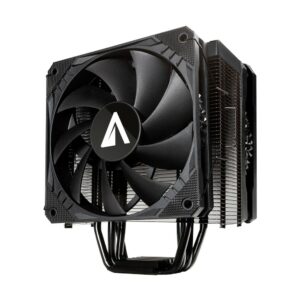 Ventola CPU Abysm Gaming Snow IV da 120 mm con dissipatore a 4 tubi di calore - Max. 1600 giri/min - Colore Nero