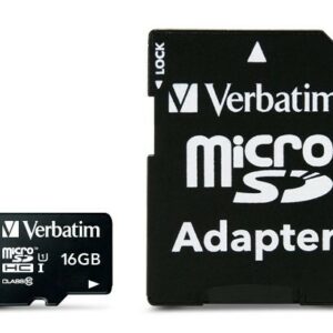 Verbatim Micro Sdhc 16Gb Class 10 + Adattore