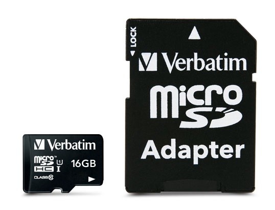 Verbatim Micro Sdhc 16Gb Class 10 + Adattore