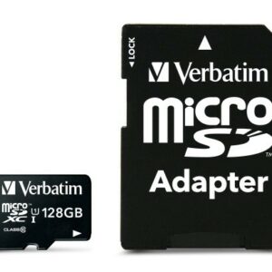 Verbatim Micro Sdxc 128Gb Classe 10 + Adattatore