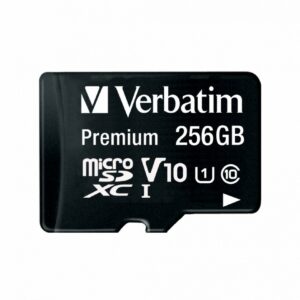 Verbatim Micro Sdxc Premium 256Gb Class 10 Inc Adapter