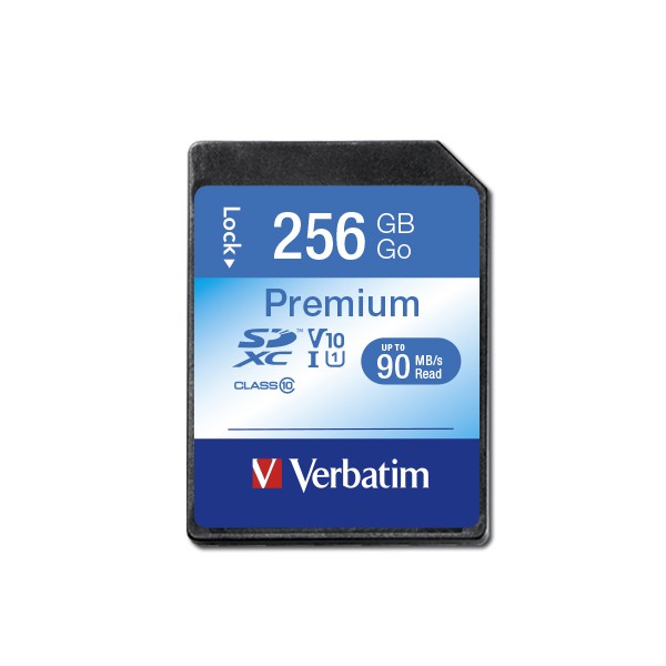 Verbatim Sd Card Xc Uhs1 (Sdxc) 256Gb Class 10