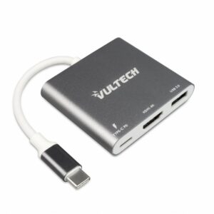 Vultech Adattatore Type-C 1 Hdmi 1 Usb 3.0 1 Pd