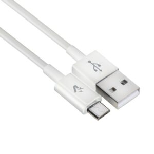 Vultech Cavo Usb To Micro Usb In Tpe 1M Bianco