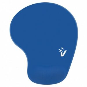 Vultech Mousepad Tappetino Per Mouse Ergonomico Mp-02B Blu Con Gel