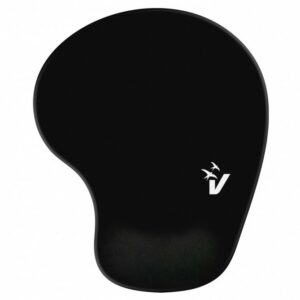 Vultech Mousepad Tappetino Per Mouse Ergonomico Mp-02N Nero Con Gel