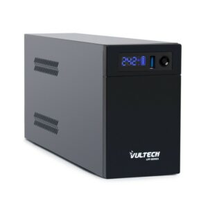 Vultech Ups 1400Va Lfp Line Interactive Con Schermo Led - Batteria Litio Ferro Fosfato Lifepo4