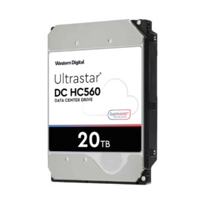 WD Ultrastar DC HC560 WUH722020BLE6L4  20 TB - 7200 RPM