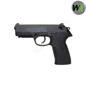 WE PISTOLA SOFTAIR BERETTA BULLDOG PX4 NERA CARRELLO IN METALLO GREEN GAS SCARRELLANTE WD02B