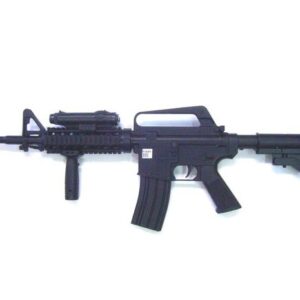 WELL FUCILE SERIE M4 A MOLLA COLPO SINGOLO E SICURA CON CINGHIA M16A4