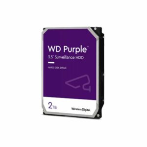 WESTERN DIGITAL HARD DISK 3,5" SATA-6GB 2TB 256MB PURPLE WD23PURZ