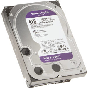 WESTERN DIGITAL HARD DISK 3,5" SATA-III 4TB 256MB 5400RPM PURPLE WD42PURZ