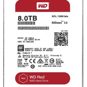 WESTERN DIGITAL HARD DISK 3,5" SATA-III 8TB 256MB 7200RPM RED PRO WD8003FFBX