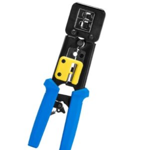 WP CABLING PINZA PER CRIMPARE PROFESSIONALE PER PLUG CON FORI PASSANTI RJ11 12 45 WPC-TLA-004