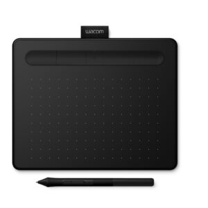 Wacom Tavoletta Grafica Con Pennino A6 Wide 2540 Lpi Con Cavo E Wireless , Black De Nero