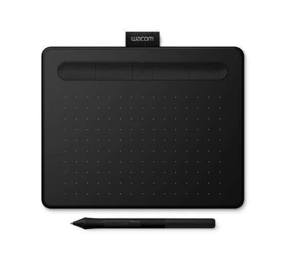 Wacom Tavoletta Grafica Con Pennino A6 Wide 2540 Lpi Con Cavo E Wireless , Black De Nero