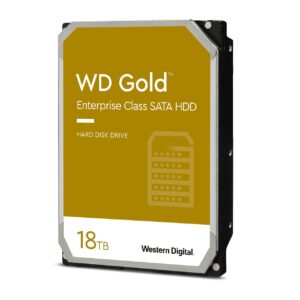 Western Digital Hdd Gold 18Tb 3,5 Sata 7,2K Cache 256Mb