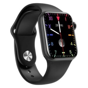 XO W7 Pro Smartwatch Schermo HD da 1,8 - Batteria da 200 mAh - Ricarica wireless - Cinturino in silicone - IP67 - Colore nero