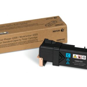 Xerox Cartuccia toner Ciano a Capacità standard da 1000 Pagine per Phaser 6500, WorkCentre 6505 (106R01591)