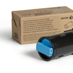 Xerox Cartuccia toner Ciano a Capacità standard da 2400 Pagine per Multifunzione a colori  VersaLink C505, Stampante a colori  VersaLink C500 (106R03859)