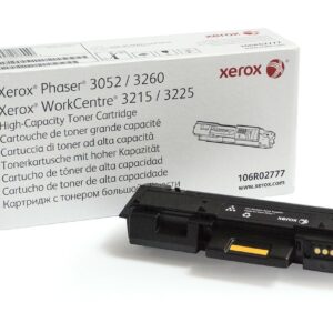 Xerox Cartuccia toner Nero da 3000 pagine per Phaser 3260 / WorkCentre 3225 (106R02777)