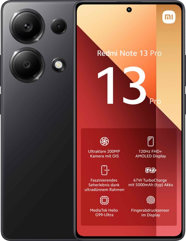 Xiaomi Redmi Note 13 Pro 256Gb 8Gb Black