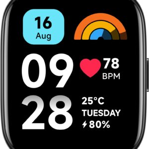 Xiaomi Redmi Watch 3 Active 4,65 cm (1.83) LED 47 mm Digitale 240 x 280 Pixel Touch screen Nero