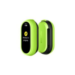 Xiaomi Running Clip per braccialetto attività Mi Smart Band 8 - Realizzato in policarbonato e TPU - Colore nero/verde