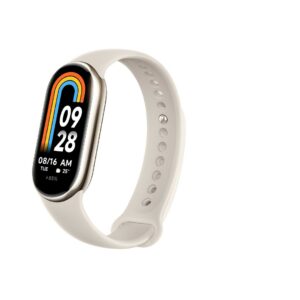 Xiaomi Smart Band 8 AMOLED Tracciatore di attività a clip/da polso 4,11 cm (1.62) Champagne, Oro