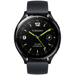 Xiaomi Watch 2 3,63 cm (1.43) AMOLED 46 mm Digitale 466 x 466 Pixel Touch screen Nero Wi-Fi GPS (satellitare)