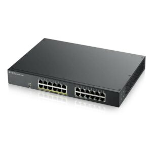 Zyxel Switch Managed 24 Porte Gigabit Di Cui 12 Poe, Supporto Ipv6, Vlan, Rack