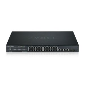 Zyxel Switch Web M. L3Lite,24X Mgb(2.5) 4X (1/2.5/5/10Gb),2X Sfp+ 10G,Rack,Nflex