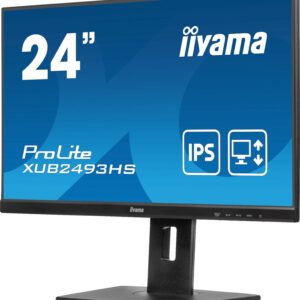 iiyama ProLite XUB2493HS-B6 Monitor PC 60,5 cm (23.8) 1920 x 1080 Pixel Full HD LED Nero