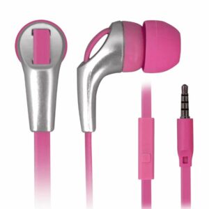 AURICOLARI + MICROFONO 3,5MM TECHMADE TM-IP002-PK PINK