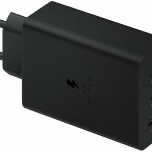 CARICABATTERIA DA RETE SAMSUNG SUPER FAST CHARGING 65W EP-T6530NBEGEU 2 PORTE USB-C/1 PORTA USB-A BLACK