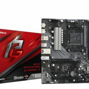 MAINBOARD SLGA 1200 ASROCK B550M PHANTOM GAMING 4 90-MXBE90-A0UAYZ