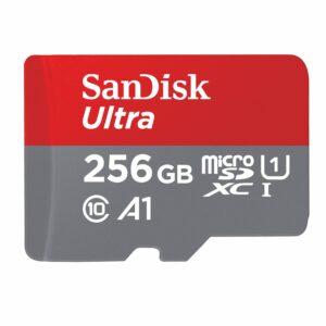 MEMORY CARD MICRO SD/TRANSFLASH 256GB SANDISK CLASSE 10 SDSQUAC-256G-GN6MA