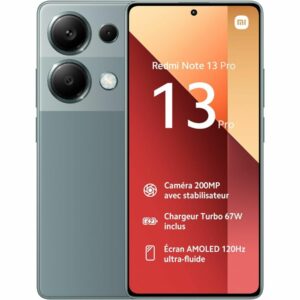 SMARTPHONE XIAOMI REDMI NOTE 13 PRO 4G 12+512GB DUOS FOREST GREEN ITALIA