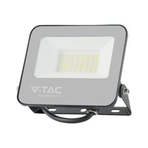 30W Floodlight RGB+White Frosted Glass Black Body With Controler IP65