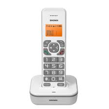 BRONDI TELEFONO CORDLESS DA CASA TASTI GRANDI BRAVO STAR GRIGIO/BIANCO BRAVO-STAR-WH