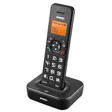 BRONDI TELEFONO CORDLESS DA CASA TASTI GRANDI BRAVO STAR NERO BRAVO-STAR-BK