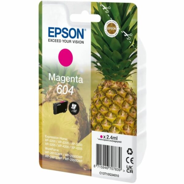 CARTUCCIA EPSON 604 C13T10G34010 MAGENTA