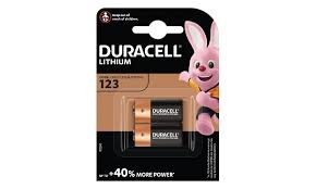 DURACELL PILA PER MACCHINE FOTOGRAFICHE REFLEX 3V 1500MAH PACCO DA 2 PZ CR123