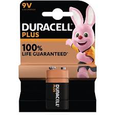 DURACELL PLUS POWER PILA 9V CONFEZIONE 1PZ MN1604B1