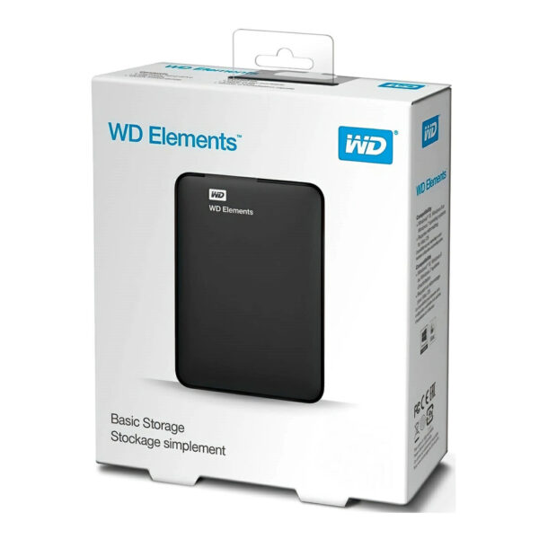 HARD DISK ESTERNO 2,5 USB 3.0 5TB WESTERN DIGITAL WDBU6Y0050BBK-WESN