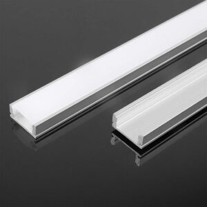 Led Strip Mounting Kit With Diffuser Aluminum 2000* 17.4*7MM Milky