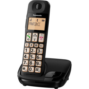 PANASONIC TELEFONO CORDLESS TGE110 NERO