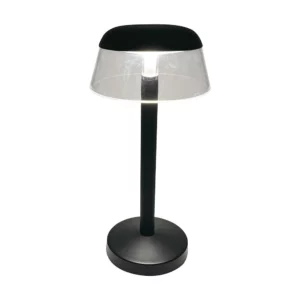 3W LED RECHARGEABLE TABLE LAMP 130x285MM 3IN1 DIMMABLE BLACK BODY